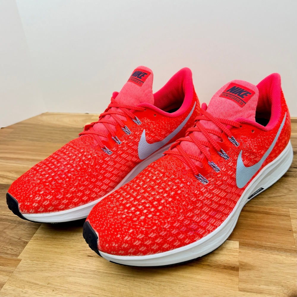 Nike Air Zoom Pegasus 35 Men's Running Shoes Bright Orange Size 14